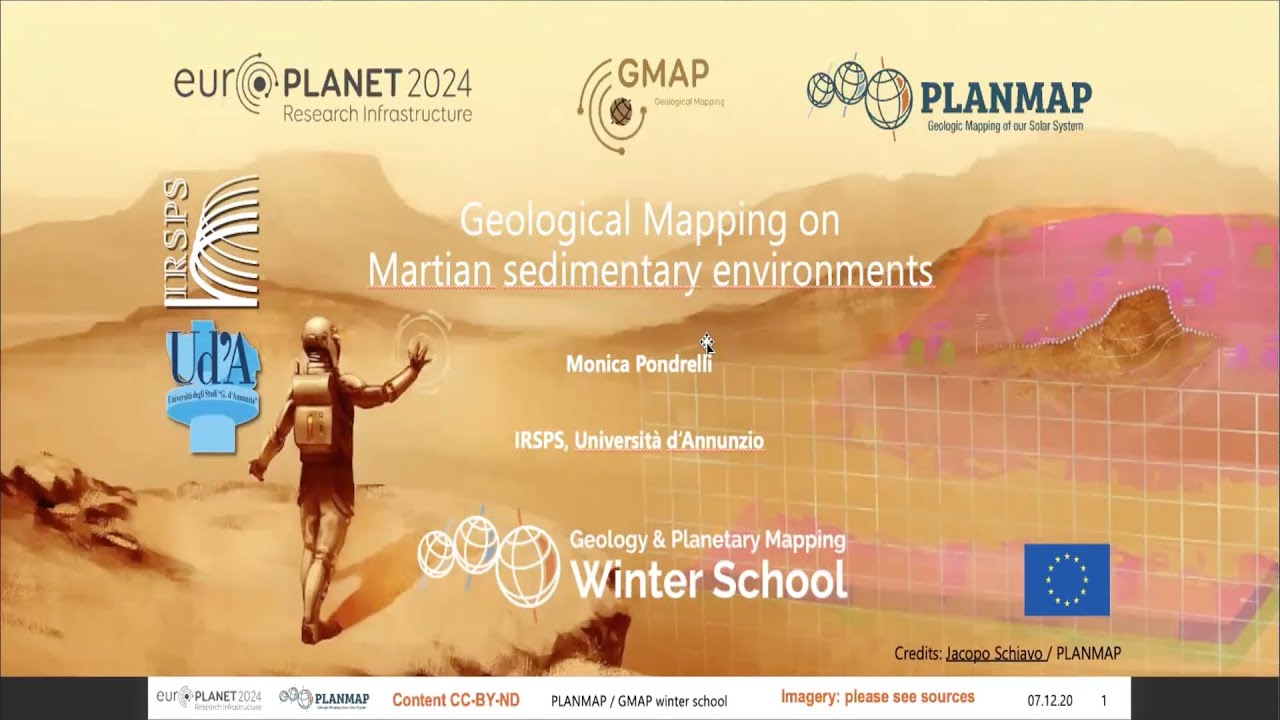 L8 - Geological Mapping on Martian sedimentary environments (lecture)