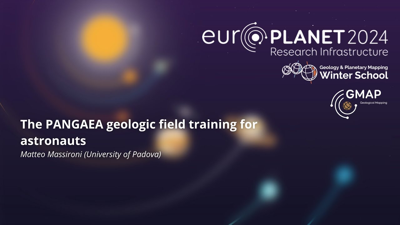 The PANGAEA geologic field training for astronauts