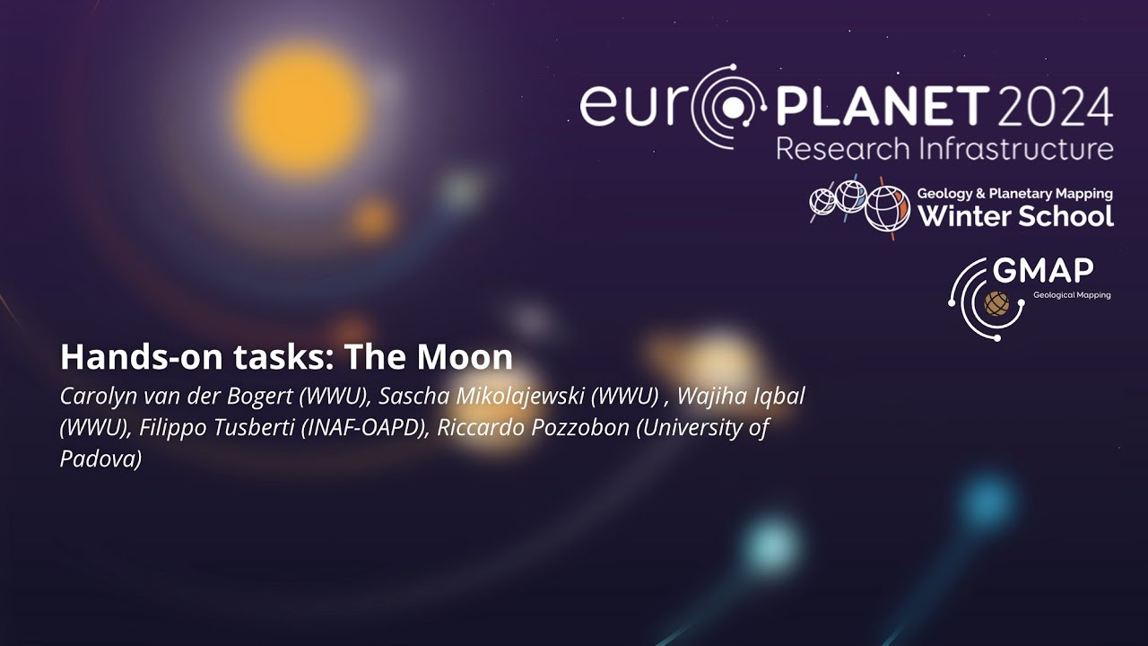 Hands-on tasks: The Moon
