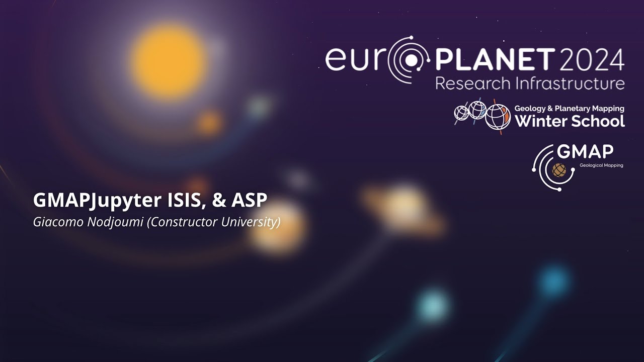 GMAPJupyter ISIS, & ASP