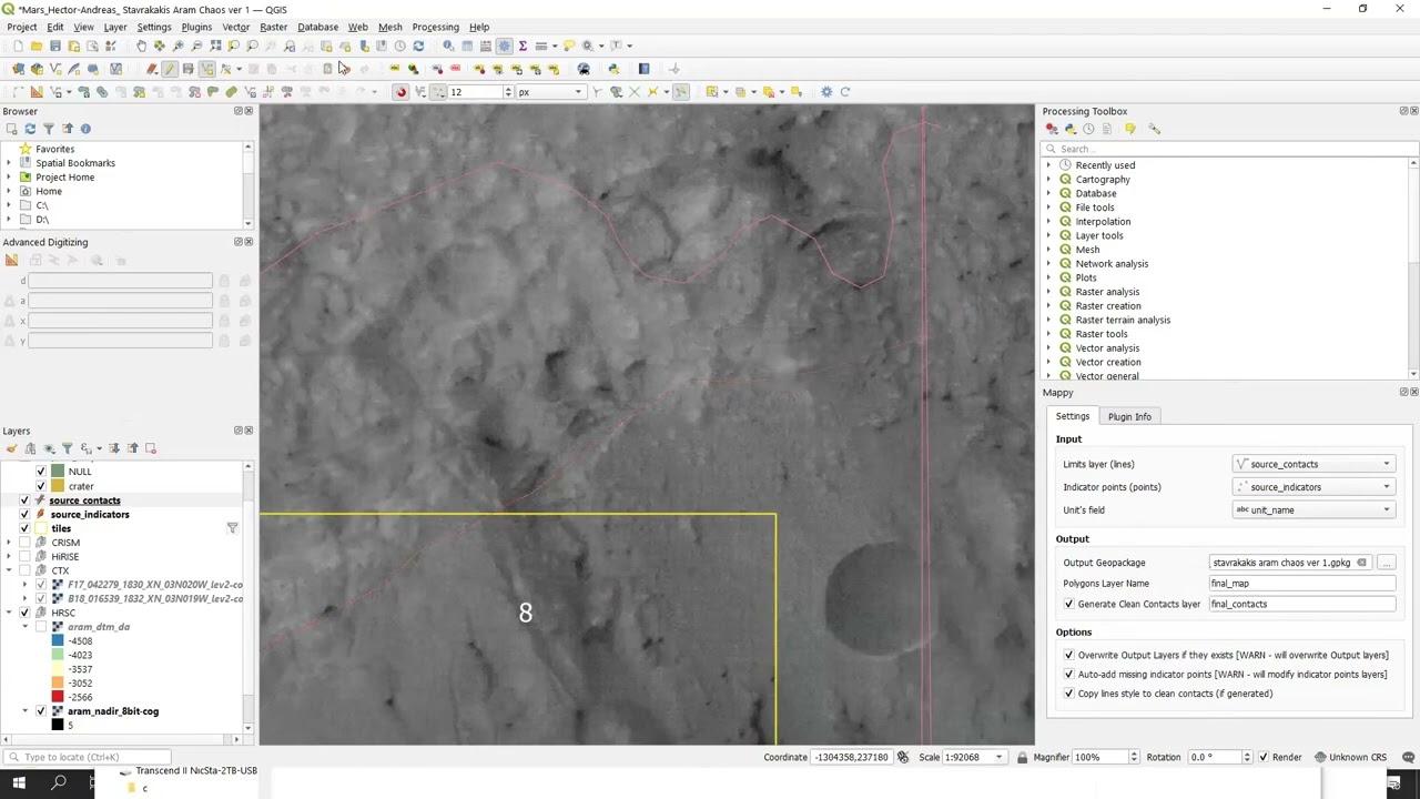 Mars Practical Activity Group 3 afternoon