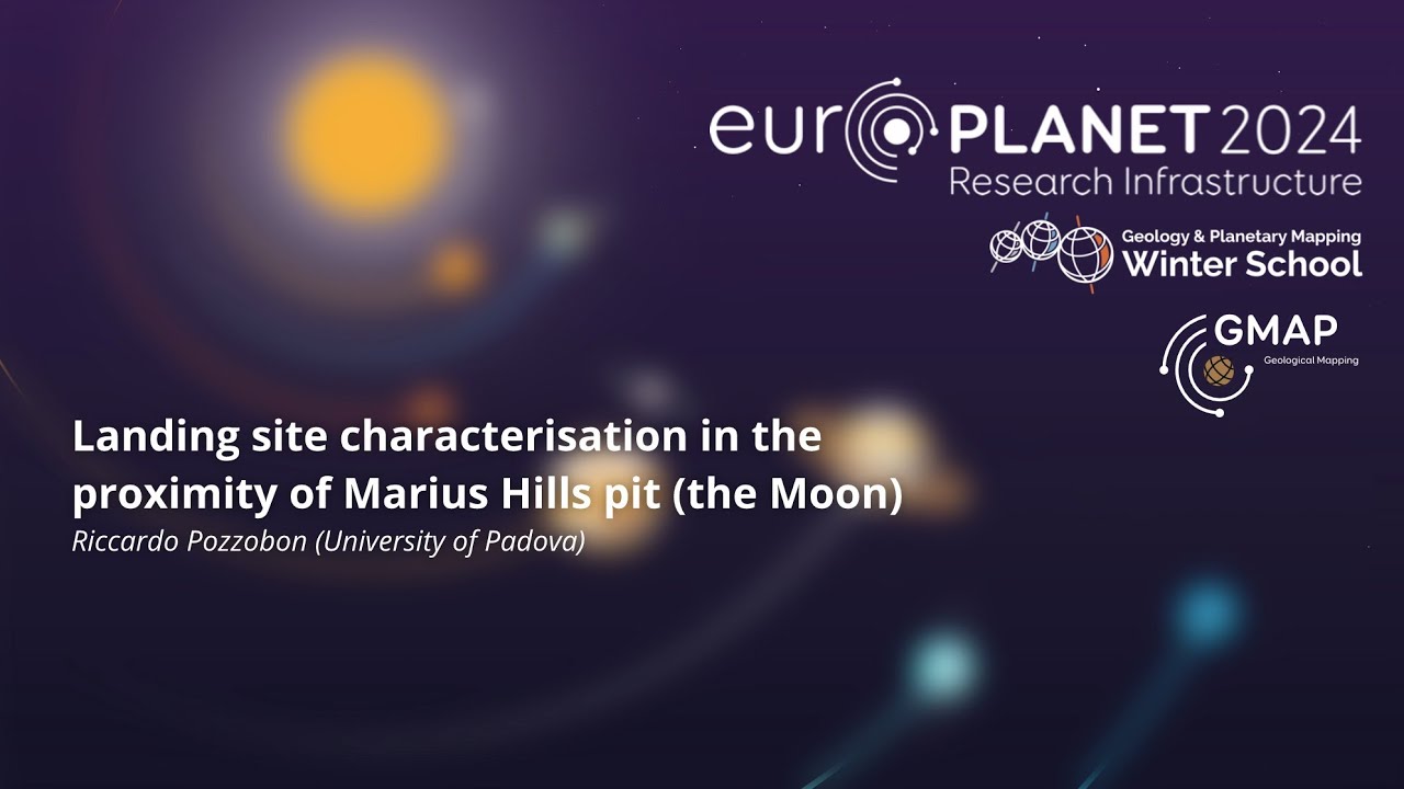 Landing site characterisation in the proximity of Marius Hills pit (the Moon)