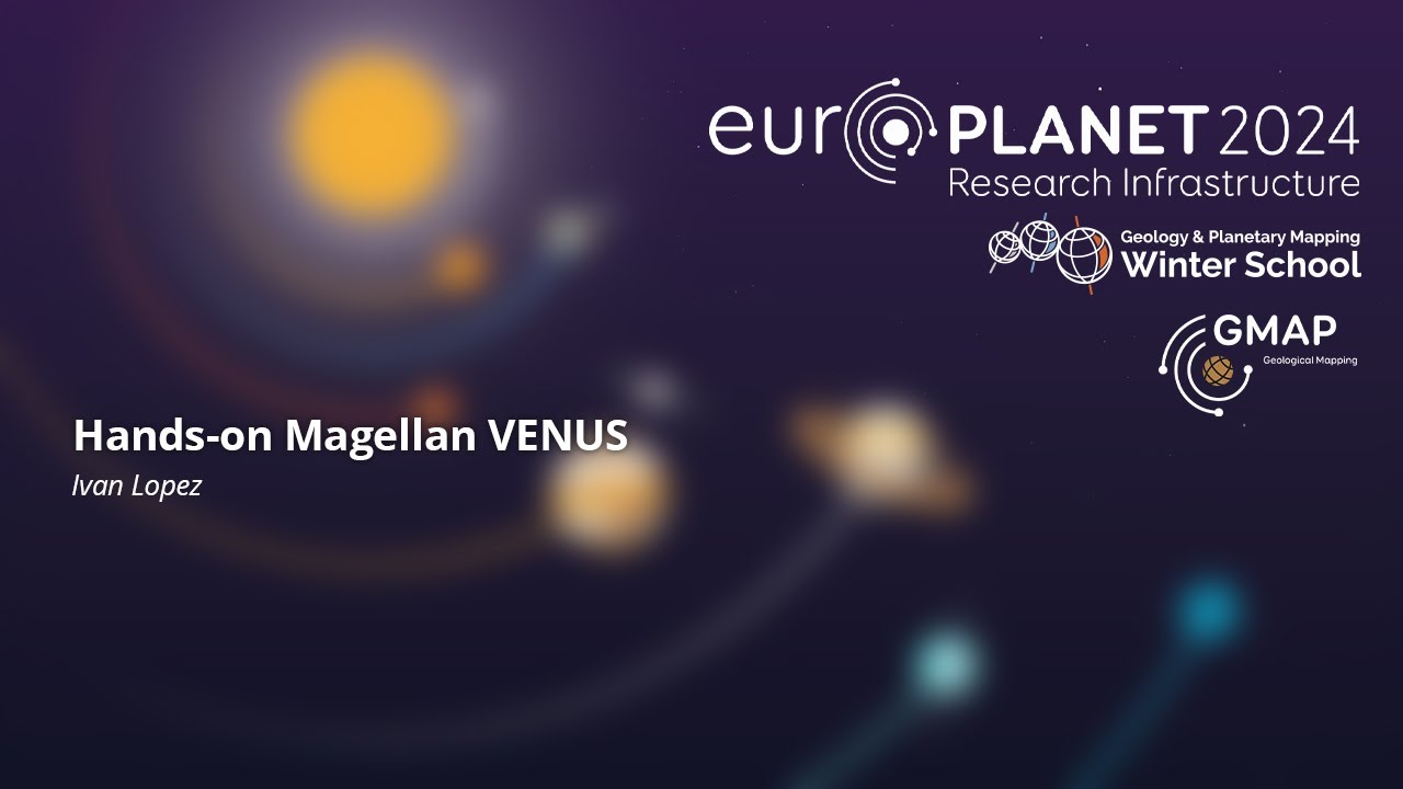 Hands-on: Magellan Venus & VIRTIS