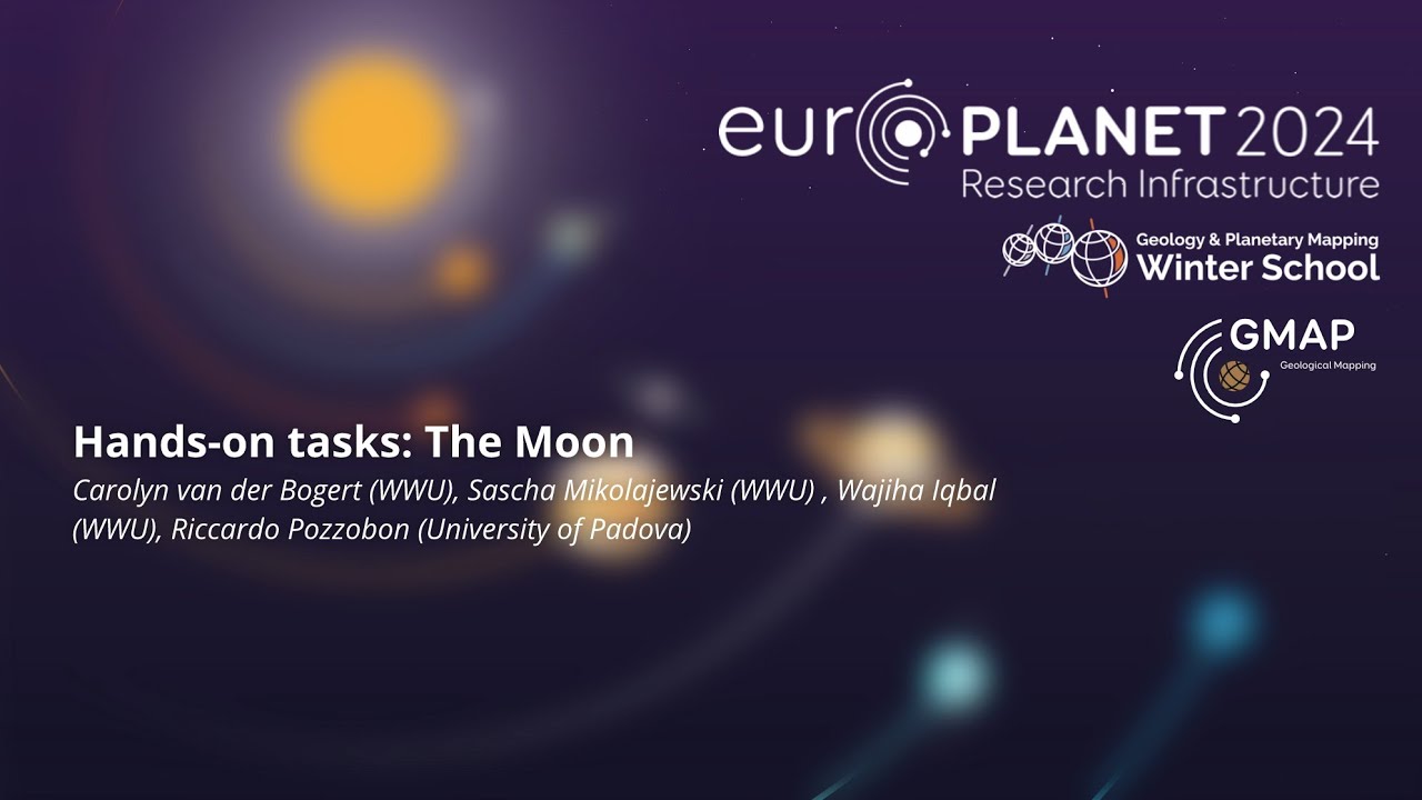 Hands-on tasks: The Moon