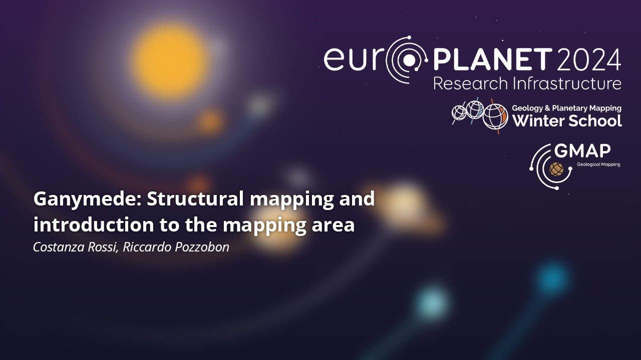 Ganymede: Structural mapping and introduction to the mapping area